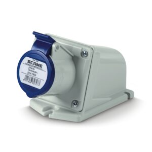 SURFACE MOUNTING SOCKET 2P+E