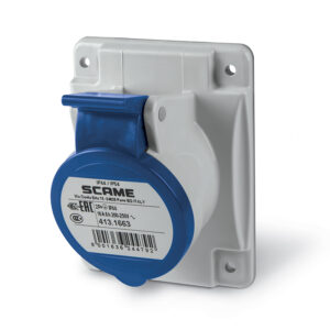 FLUSH-MOUNTING SOCKET 16A 2P+E
