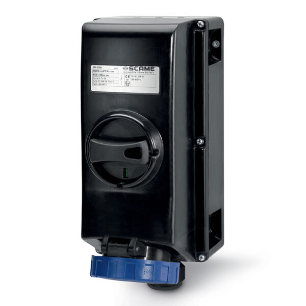 INTERLOCKED SOCKET  32A 2P+E 6h
