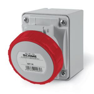 SURFACE MOUNTING SOCKET  16A 3P+N+E
