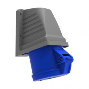 90° Angled Surface Socket 2P+E IP44