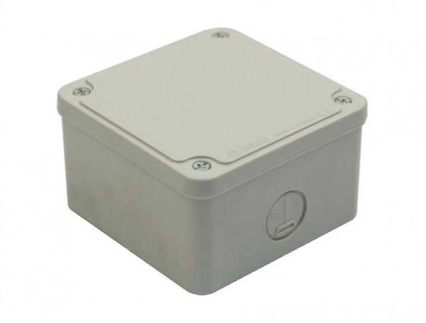 Plastic Junction Box 95x95x60 BB1-0431-0086  IP Class IP67 Raw materials ABS Halogen Free Cover Type Opaque Screw Cap