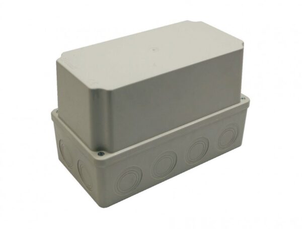 Plastic Junction Box 120x224x140 BB1-0631-0066  IP Class IP67 Raw materials ABS Halogen Free Cover Type Opaque Screw Cap