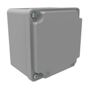 Aluminum Junction Box (100x100x75) BB3-2531-0107  IP Class IP67 Raw materials Aluminum Colour Gray Cover Type Aluminum Cover