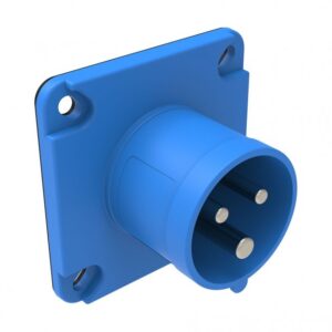 Machine Receipt Plug IP44 Volt 220V-250V Hertz 50Hz-60Hz Pole 2P+E
