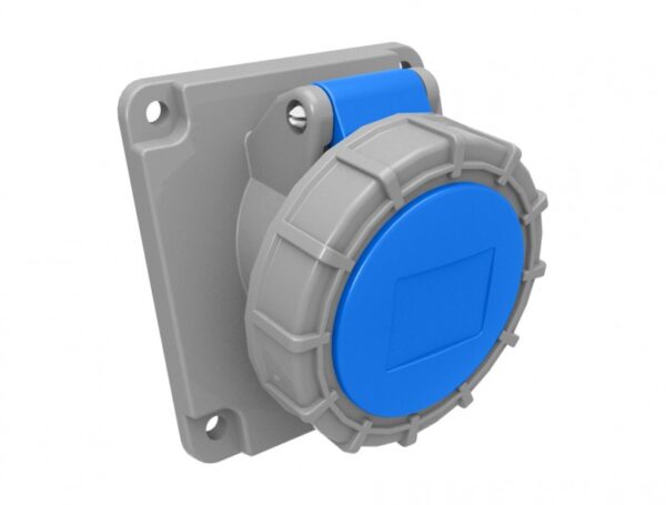 45° Inclined Machine Socket BC1-1403-7420  IP Class IP67 Volt 220V-250V Hertz 50Hz - 60Hz Pole 2P+E