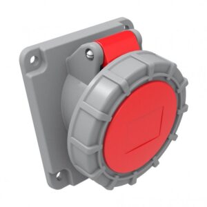 45° Inclined Machine Socket BC1-1504-7420  IP Class IP67 Volt 380V-450V Hertz 50Hz - 60Hz Pole 3P+E