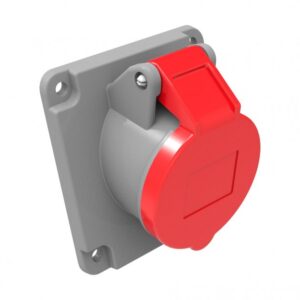 45° Inclined Machine Socket IP44 Ampere 32A Volt 380V-450V Hertz 50Hz - 60Hz