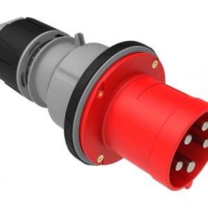 Straight Plug BC1-4505-2011 IP Class IP44 Ampere 63A Volt 380V-450V Hertz 50Hz - 60Hz