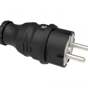 Straight Plug BK1-1402-2011  IP Class IP44 Volt 220V-250V Pole 2P+E Body Material Rubber